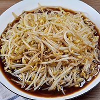 #养生打卡#脆嫩开胃的醋溜绿豆芽的做法图解7