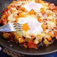 #安佳新年聚会食谱#意式培根煎蛋的做法图解11