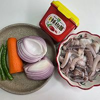 韩式辣酱炒鱿鱼的做法图解1