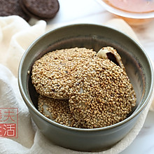 豆沙芝麻饼