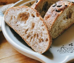 『面包是幸福』黑麦橄榄油香蒜佛卡夏Focaccia的做法
