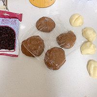 巧克力麻薯蜜豆软欧包的做法图解12