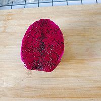 火龙果溶豆—风炉版的做法图解1