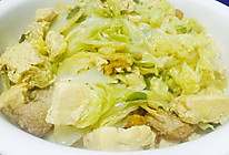东北大白菜炖冻豆腐