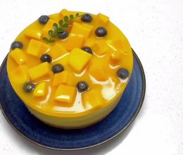 #我的夏日味道vlog#芒果慕斯蛋糕