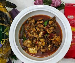 #金龙鱼橄榄油调和油520美食菜谱#重庆鸡公煲的做法