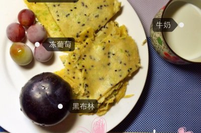 西葫芦鸡蛋饼