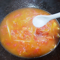 #鲜动生活越南龙利鱼柳试吃#番茄鱼片汤的做法图解10