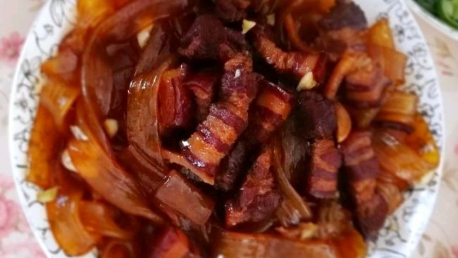 红烧肉炖粉条的做法