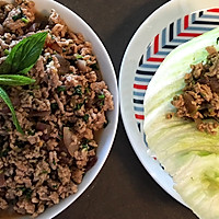 泰式肉碎生菜包的做法图解14