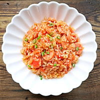 简单快手好吃不长胖的番茄火腿烩魔芋米饭#中秋团圆食味#的做法图解10