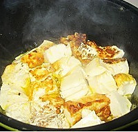皮皮虾豆腐煲的做法图解1