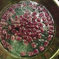 椰奶紫薯西米露的做法图解4