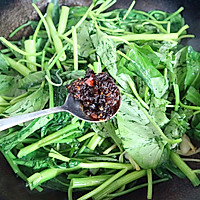 香菇酱炒空心菜的做法图解5