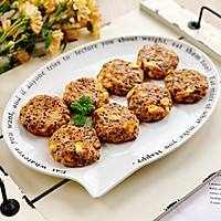 玉米藜麦鸡肉饼，低脂高蛋白，饱腹抗饿的做法图解8