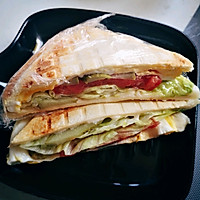 简单三明治的做法图解12