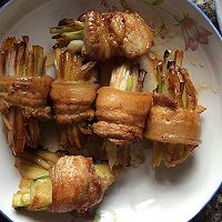 三线肉蔬菜卷#我要上首页清爽家常菜#的做法图解5