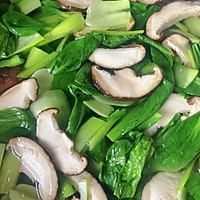 香菇油菜的做法图解1