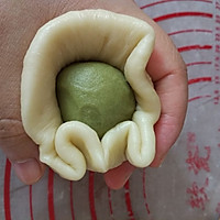 抹茶蛋黄酥（黄油版）的做法图解8