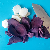 紫薯山药奶昔的做法图解2