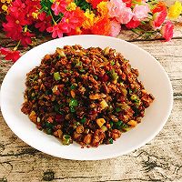 酸豆角炒肉末的做法图解16