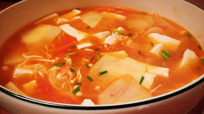 四物汤—蔬菜汤（素食）的做法