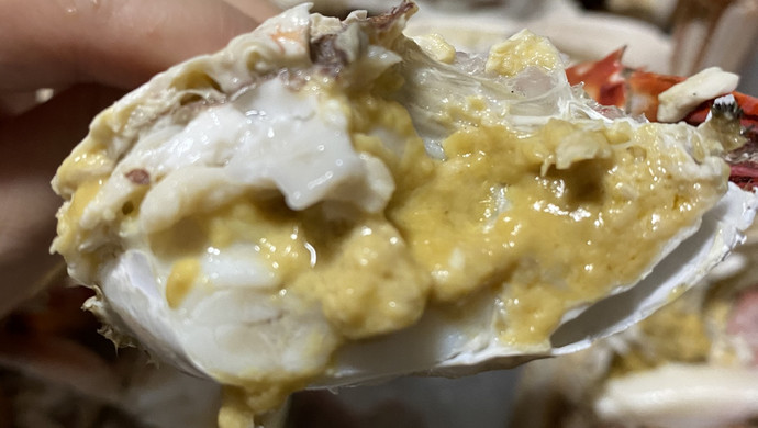 干锅烤梭子蟹
