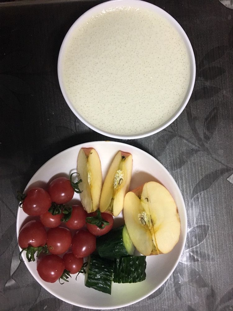 黄五类养胃豆浆的做法