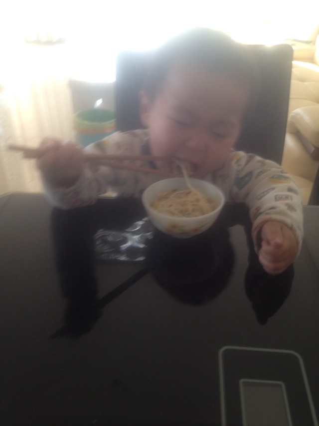 简易菠菜鸡蛋面的做法图解11