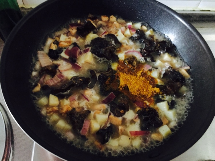 简单营养美味咖喱鸡肉饭的做法图解4