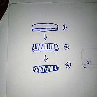 长条小面包(伪毛毛虫)的做法图解12