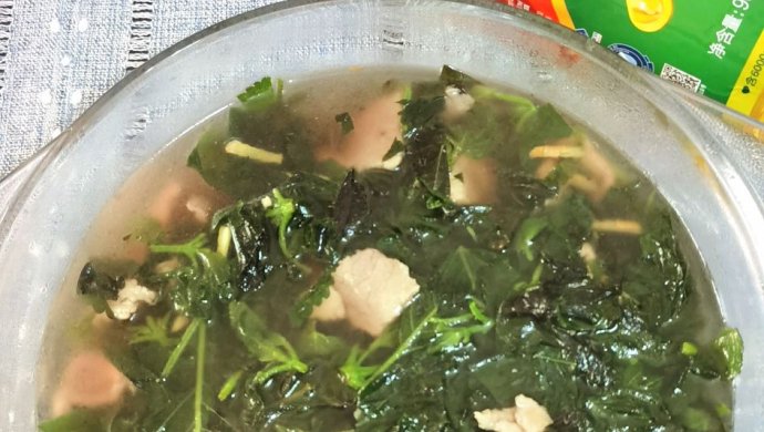瘦肉紫苏汤