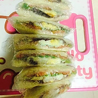翠花儿的三明治的做法图解3