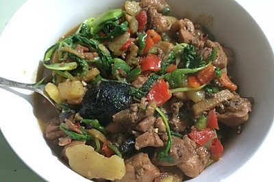 黄焖鸡米饭