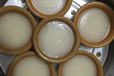 广式点心の牛奶砵仔糕