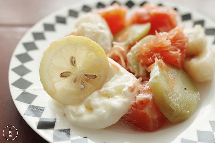 马其顿水果沙拉|一厨作的做法