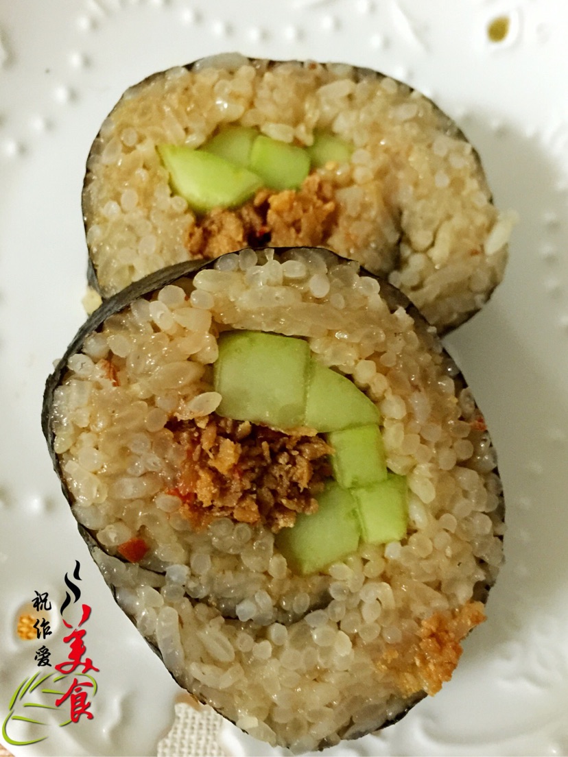 三文鱼寿司卷