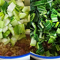 #东古家味美食#切切拌拌就得的腊肉菜饭的做法图解3