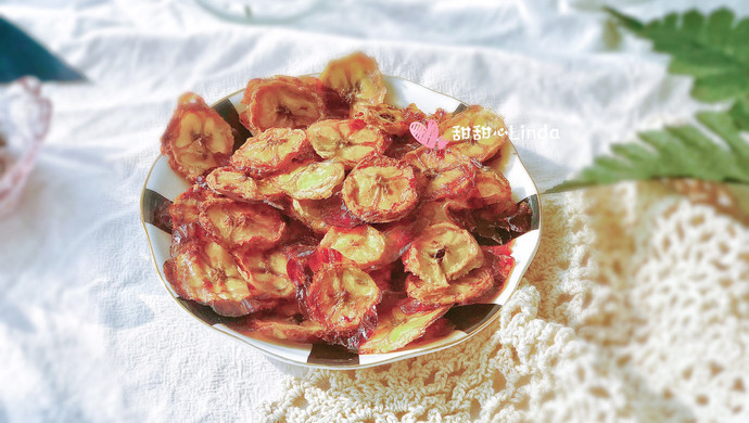 居家小零食——烤香蕉片