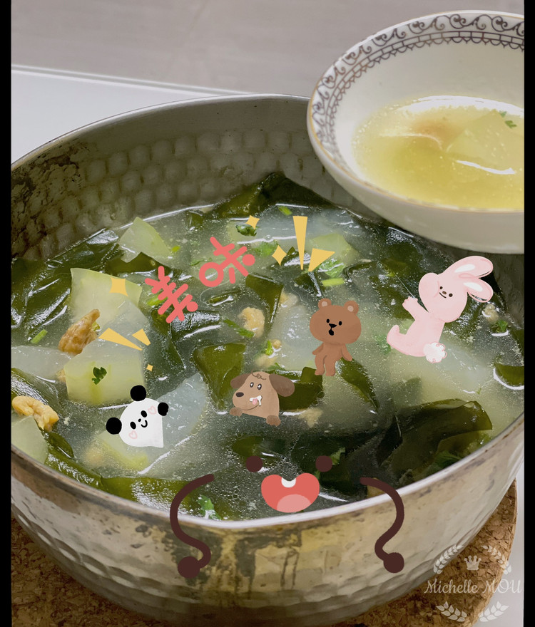 冬瓜海带汤的做法