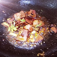 #东古家味美食#家常香辣下饭菜——双椒腊肉炒包菜的做法图解11