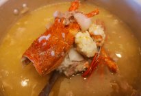 龙虾响螺瘦肉粥的做法
