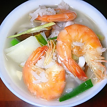 简易海鲜粥