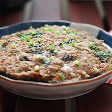 #名厨汁味，圆中秋美味# 海参蒸肉饼，鲜嫩多汁巨好吃！