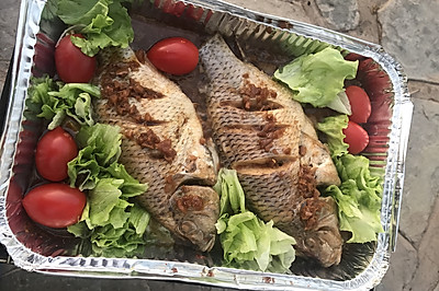 10分钟锡纸烤鱼