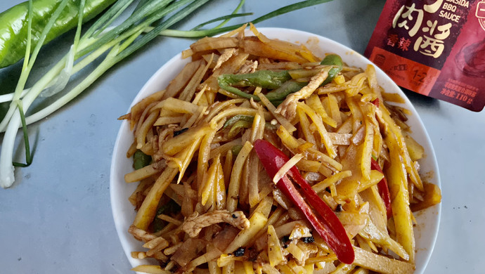 肉丝土豆丝