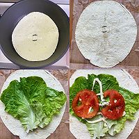 #节日美味就这么简单#生菜土豆虾仁卷饼的做法图解5