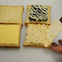 奶酪肉松酱三明治的做法图解17
