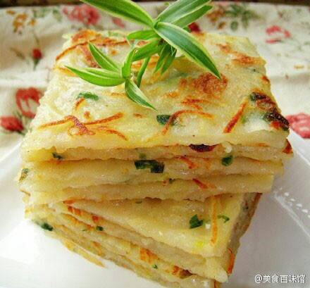 土豆胡萝卜饼