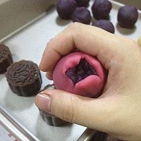 紫薯桃山的做法图解5